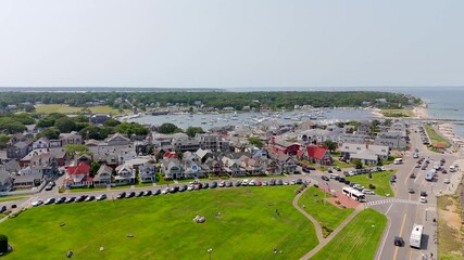 Wall Mural - Aerial establisher Marthas Vineyard Oak Bluffs 2024