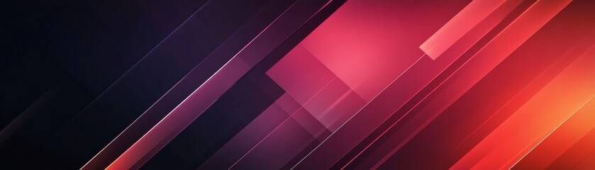Aufkleber - sleek minimalist background featuring clean lines and simple geometric patterns using light