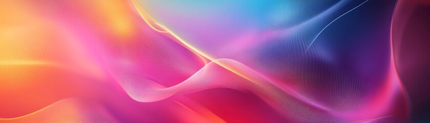 Aufkleber - creative and colorful background with geometric patterns and textured gradients forming an artistic abstract design that combines elements of technology