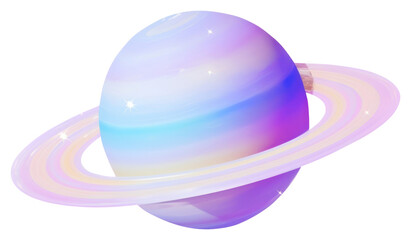 Poster - PNG Saturn planet space astronomy.