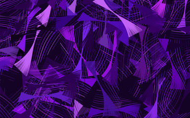 Wall Mural - light purple vector pattern with wry lines.