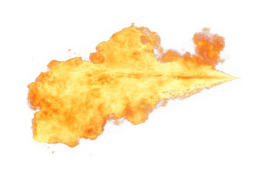 Sticker - PNG Fire bonfire flame explosion.