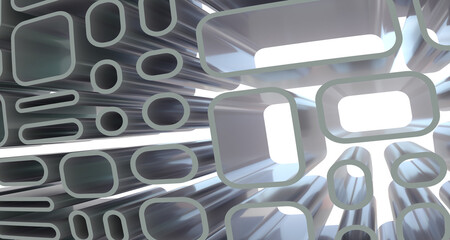 Fototapete - Abstract Geometric backgrounds full Color