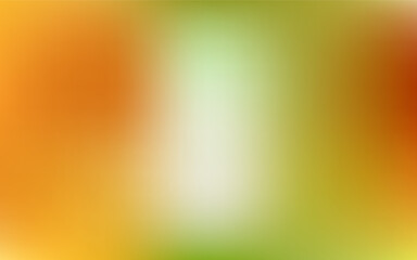 Wall Mural - light green, yellow vector blurred texture.