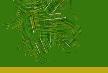 Wall Mural - Light Green vector template with circles.