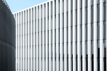 Architecture background with abstract detail of modern building 