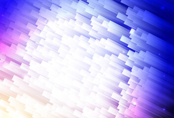 Wall Mural - Light Pink, Blue vector texture with colored lines.