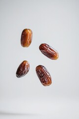 Sticker - Mazafati Dates fruit levitating on a white background