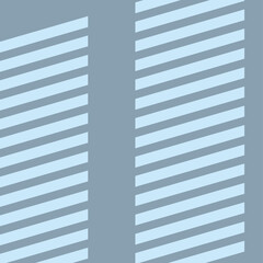Aufkleber - Abstract background featuring blue stripes of varying shades, creating an illusion of depth and movement
