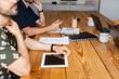© Nuria Seguí/Stocksy - Teamwork In Office Meeting
