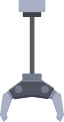 Poster - Industrial robotic arm manipulator grabbing holding lifting
