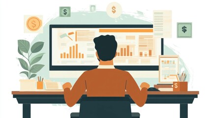 Poster - Online Financial Adviser Providing Virtual Consultation with Advanced Analytics Dashboard and Metrics for Investment Planning and Wealth Management