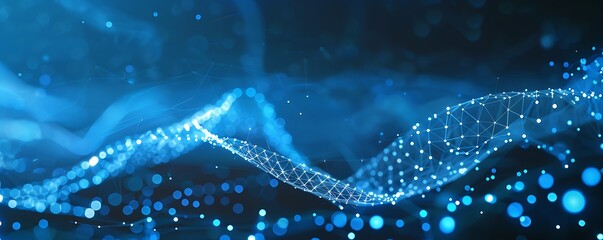 Poster - Data Transmission and Encryption Digital Background