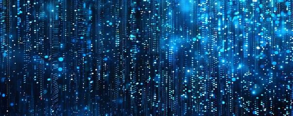 Poster - AI and Data Digital Background for Scientific Research