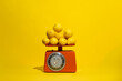 © Pixel Stories/Stocksy - Lemons on scale