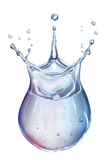 Sticker - PNG Water drop backgrounds white background transparent.