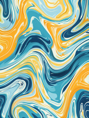 simple water marbling hydro dip texture pattern
