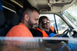 © Raul Navarro/Stocksy - Paramedics team reviewing medical information