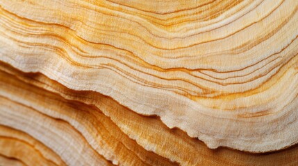 Poster - Detailed view of natural wood grain highlighting textures and warm tones