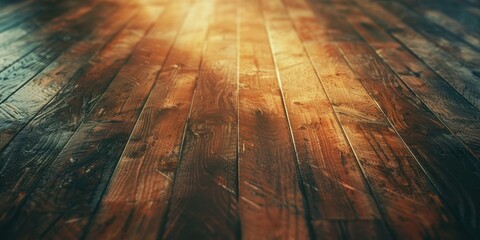 Poster - Seamless Wood Floor Texture