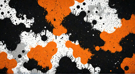 Wall Mural - background with splashes