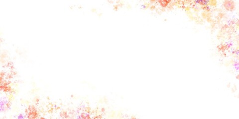 Fototapete - abstract illustration featuring a brush pattern in soft colors with a spacious white center, suitable for background designs and creative projects.