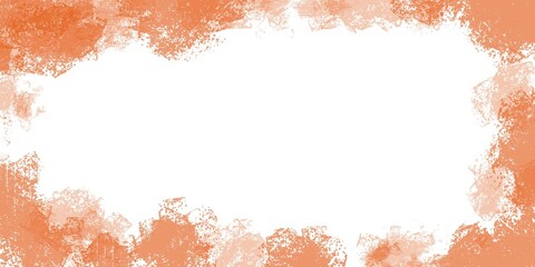 Fototapete - abstract brush in soft colors with a spacious white center, suitable for background designs and creative projects.