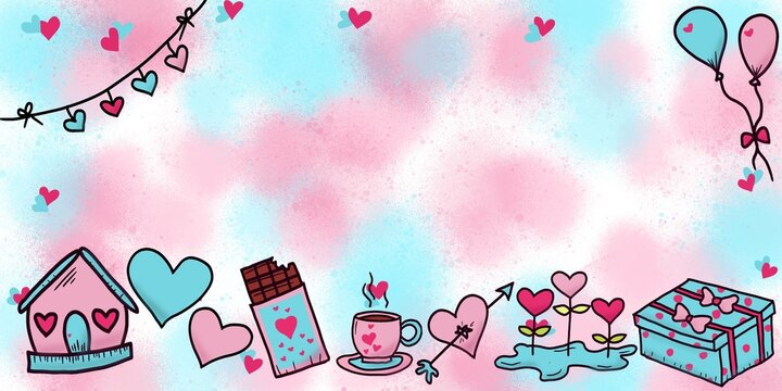 alphabet, art, art and craft, balloon, birthday, birthday cake, box, cake, candy, cartoon, celebration, chocolate, collection, colourful, computer graphic, confetti, cupcake, cute, decoration, design,