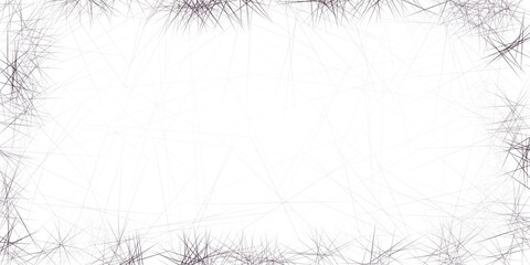Fototapete - abstract illustration with a spikes pattern on a spacious white center, suitable for background designs and creative projects.