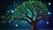 © vikash - digital tree