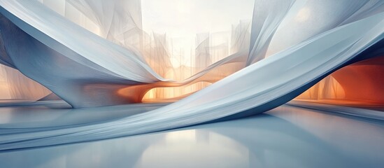 Poster - Abstract 3D Architectural Illustration Background
