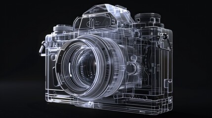 Transparent DSLR Camera