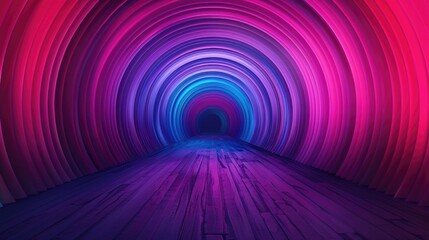 Poster - Captivating Dimensional Vortex Immersive Psychedelic Portal of Vibrant Radial Swirls and Curves Creating a Mesmerizing Otherworldly Journey through a Dreamlike Fantasy Space