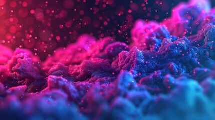 Poster - Dynamic Dimensional Fluid Motion Graphics with Seamless Transitions in Vibrant Colorful Abstract Swirls and Morphing Patterns  Captivating Surreal Ethereal Kaleidoscopic Visuals