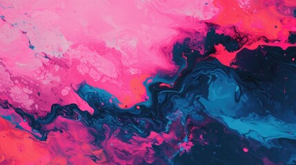 Poster - Fluid abstract digital artworks come to life in dynamic dimensional galleries immersing viewers in captivating visual experiences that spark the imagination and transport them to innovative