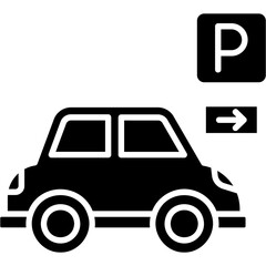 Sticker - Parking Guidance Icon