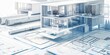 © Brian - architectural elements and 3D renderings, sleek modern architectural designs, blueprints,