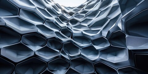Poster - Honeycomb Structure on Exterior