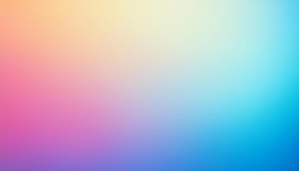 Wall Mural - minimalistic abstract gradient rainbow color or light colorful background.