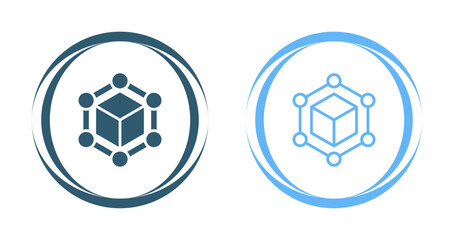 Poster - Blockchain Vector Icon