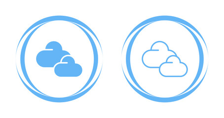 Sticker - Cloud Vector Icon