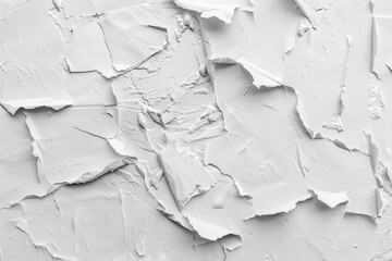 Aufkleber - A close-up shot of white paint on a wall, ideal for use in design projects or as a background image