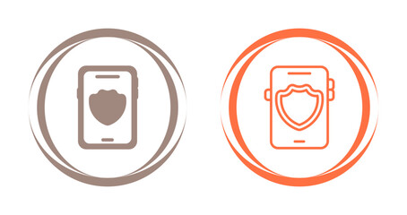 Sticker - Smartphone Vector Icon