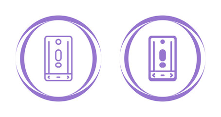 Sticker - Smartphone Vector Icon