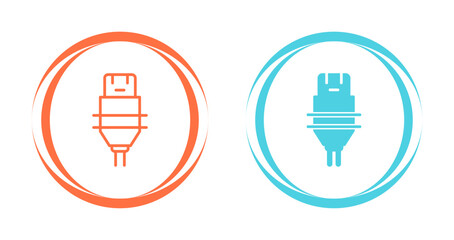 Wall Mural - Plug Vector Icon