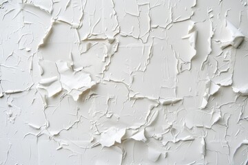 Aufkleber - Close-up shot of white paint on a wall