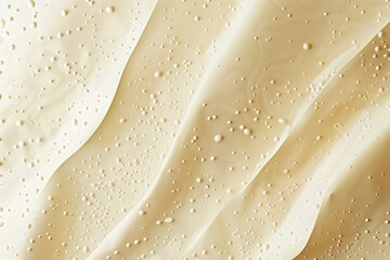 Canvas Print - Close-up shot of water droplets on a fabric surface