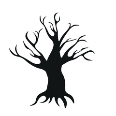 Wall Mural - Halloween Tree