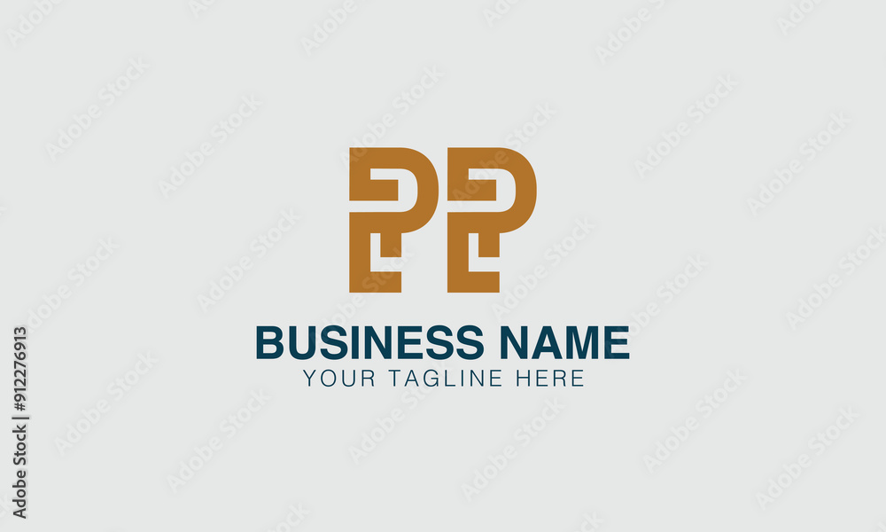 PP P pp initial logo | initial based abstract modern minimal creative ...