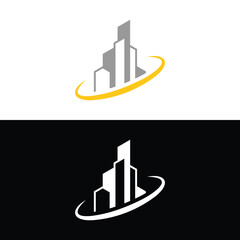 Real Estate Logo design vector template